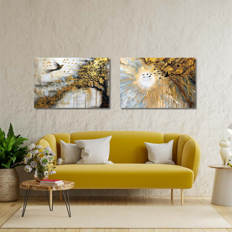 Set of Paintings TOWARDS THE LIGHT - Image 2